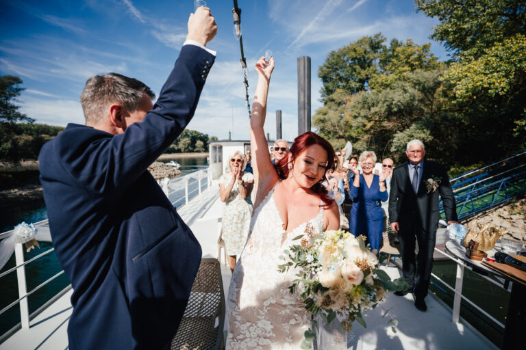 Hochzeit auf der „Heimat“ in Mannheim – Juliane & Ruben